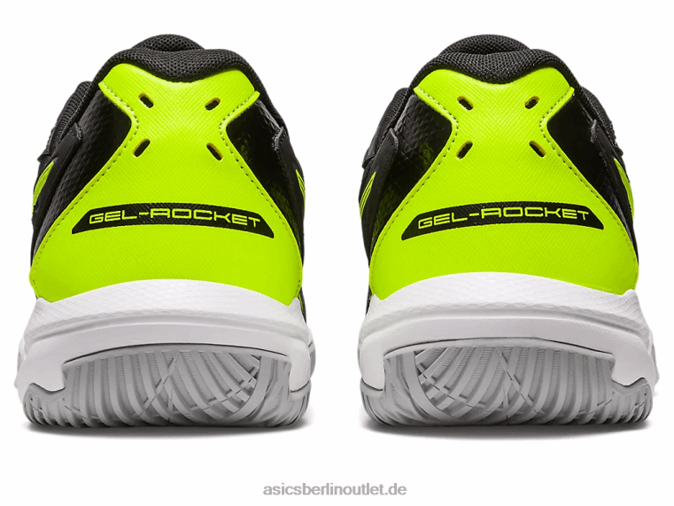 Gel-Rakete 10 BL4N37Asics schwarz/trägergrau