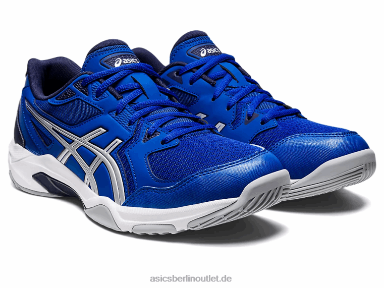 Gel-Rakete 10 BL4N897Asics blau/reines Silber