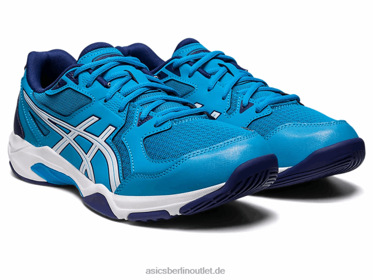 Gel-Rakete 10 breit BL4N415Asics inselblau/weiß