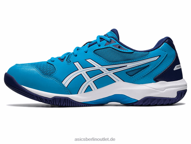 Gel-Rakete 10 breit BL4N415Asics inselblau/weiß