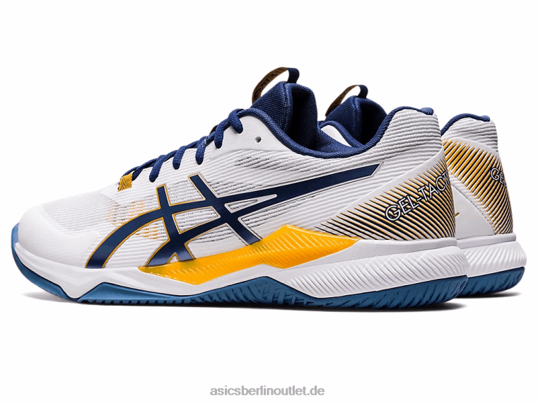 Gel-Taktik BL4N1132Asics weiß/tiefer Ozean