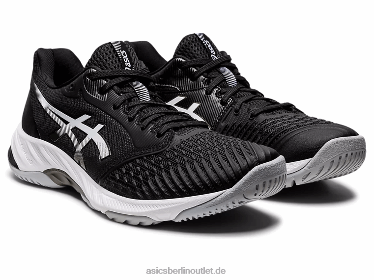 Netburner Ballistic FF 3 BL4N1162Asics Schwarz-Weiss