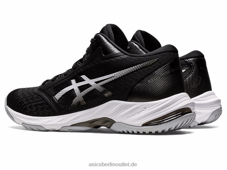 Netburner Ballistic FF MT 3 BL4N1030Asics Schwarz-Weiss