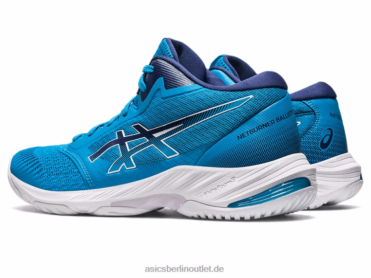 Netburner Ballistic FF MT 3 BL4N558Asics Inselblau/Indigoblau