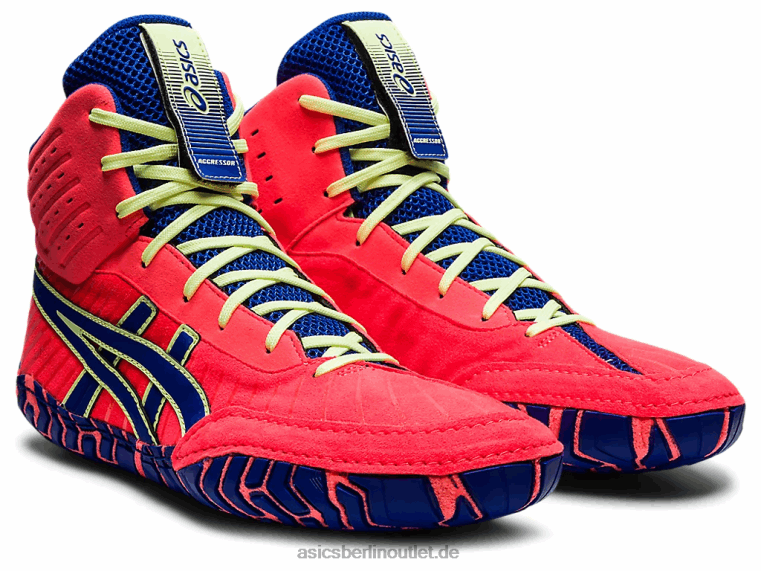 Angreifer 4 BL4N1833Asics Leuchtendes Korallen-/Lapislazuliblau