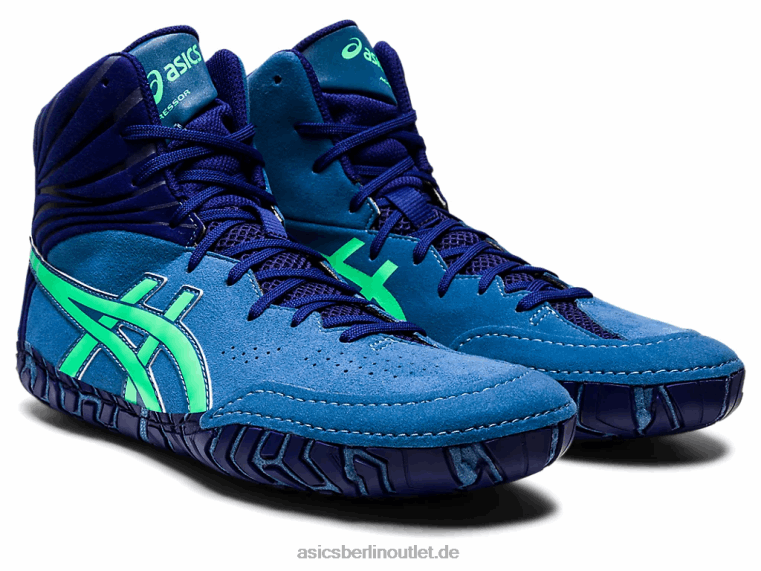 Angreifer 5 BL4N1126Asics Azurblau/neues Blatt