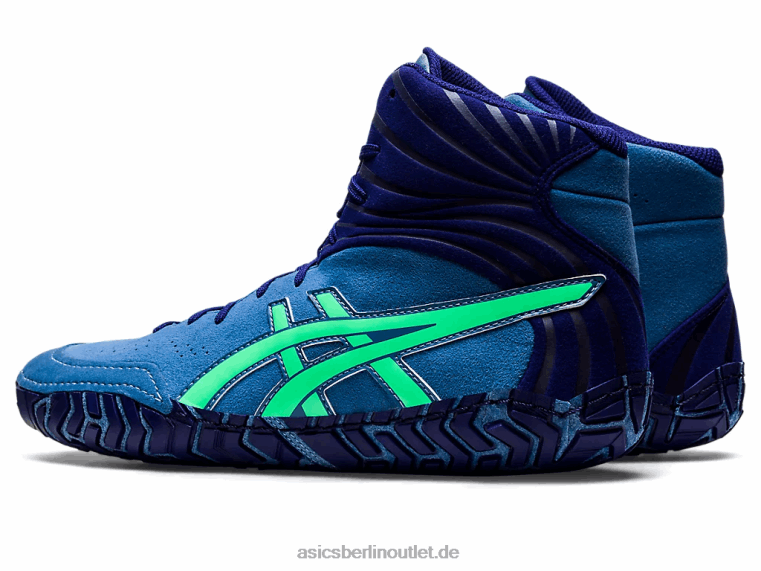 Angreifer 5 BL4N1126Asics Azurblau/neues Blatt