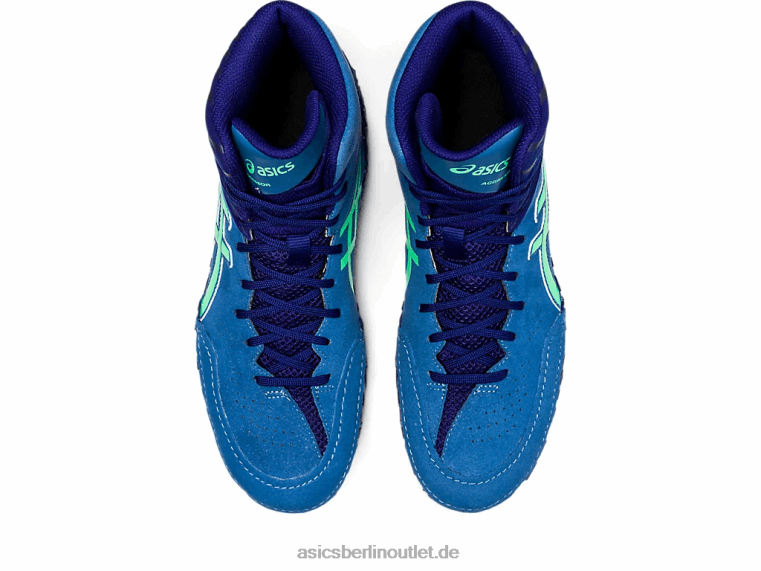 Angreifer 5 BL4N1126Asics Azurblau/neues Blatt