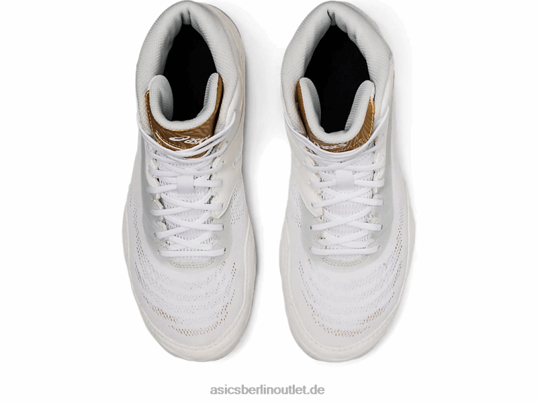 gespaltene Elite BL4N898Asics weiß/reines Gold