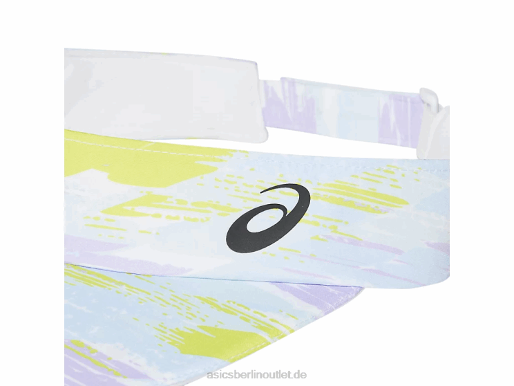 Grafisches Visier BL4N1484 Asicsstrahlend weiß