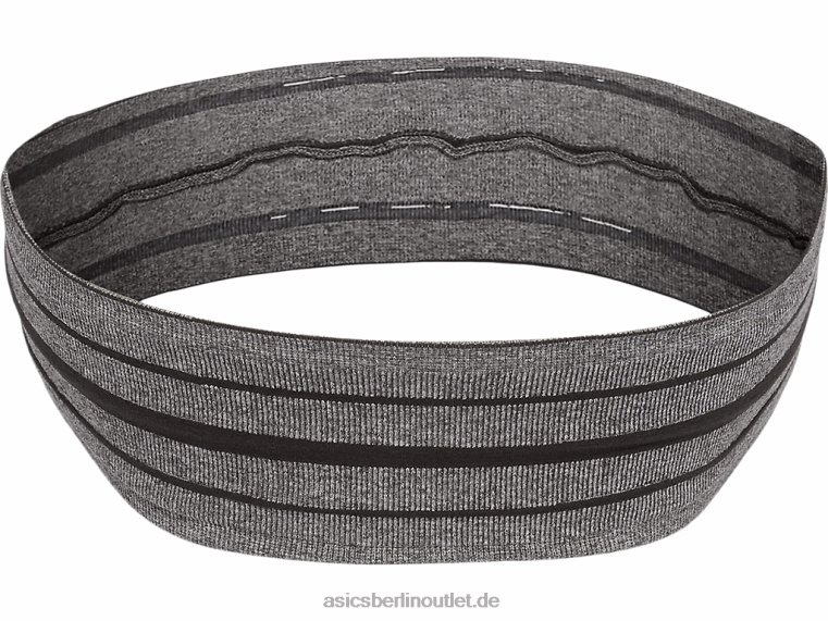 Illusions-Stirnband BL4N3959Asics dunkelgraues Heidekraut