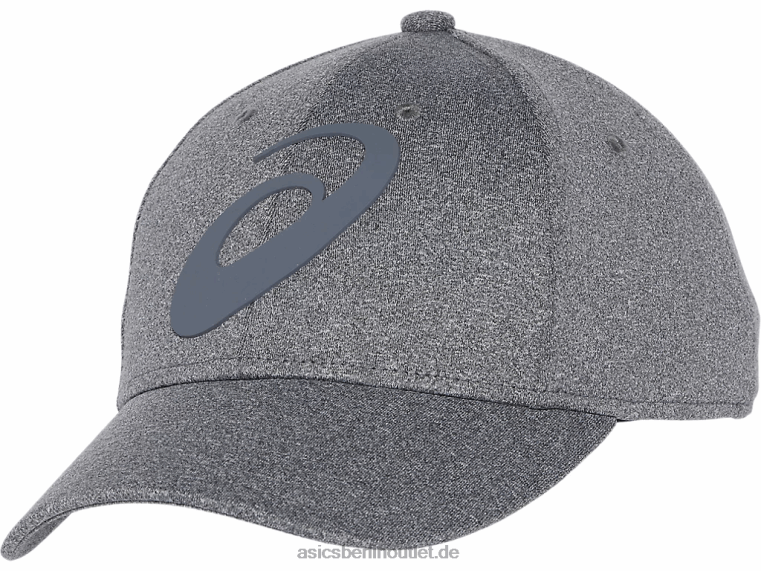 Unisex-Train-Sana-Kappe BL4N288Asics dunkelgraues Heidekraut