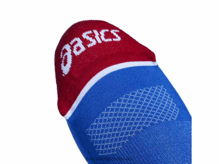 Crew-Socken USA BL4N1288Asics elektrisches Blau/elektrisches Rot