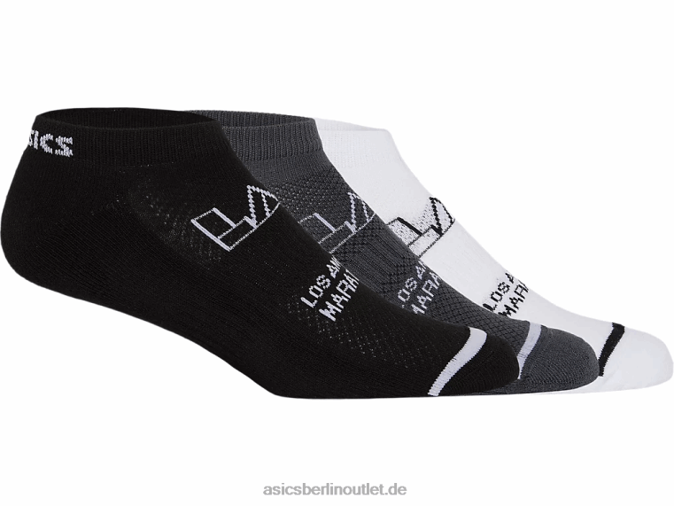 Kissen niedrig 3er-Pack Lam BL4N1369Asics schwarz/weiß/grau