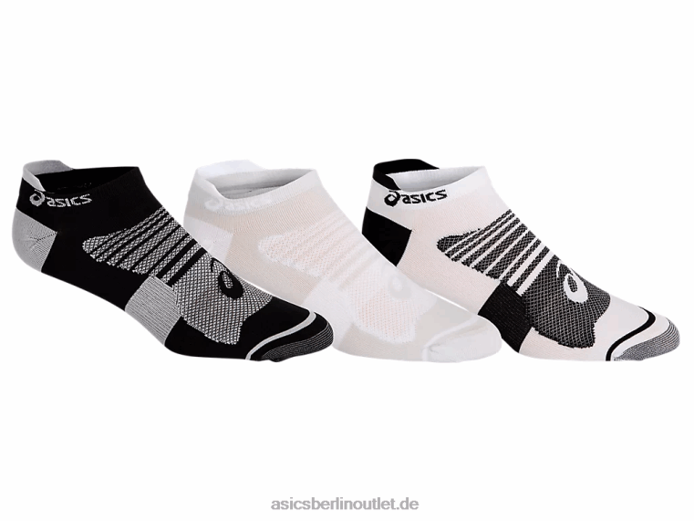 Quick Lyte Plus für Herren, 3 Stück BL4N1610Asics strahlend weiß/schwarz